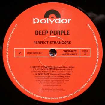LP Deep Purple: Perfect Strangers