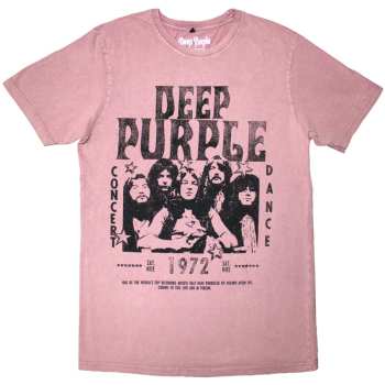 Merch Deep Purple: Stone Wash Póló 1972 Concert