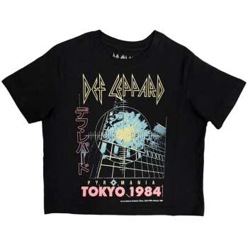 Merch Def Leppard: Női Crop Top Tokyo