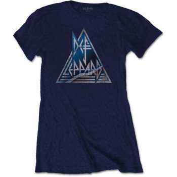 Merch Def Leppard: Női Póló Triangle Logo Def Leppard 