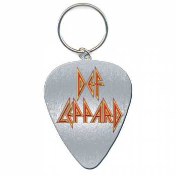 Merch Def Leppard: Kulcstartó Logo Def Leppard Pick 