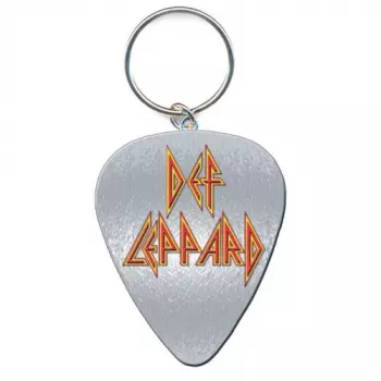 Kulcstartó Logo Def Leppard Pick 