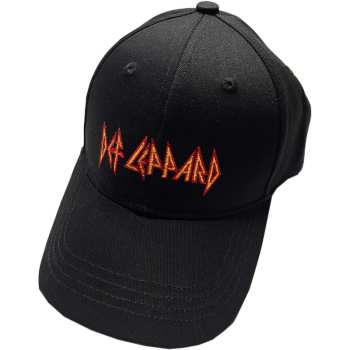 Merch Def Leppard: Baseball sapka Text Logo Def Leppard