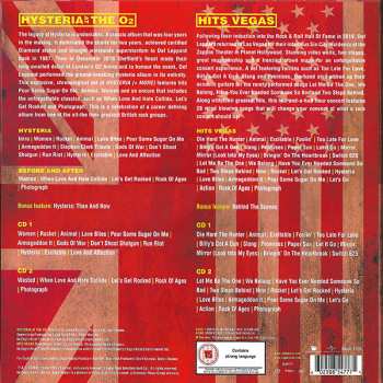 4CD/Dobozkészlet/2Blu-ray Def Leppard: London To Vegas DLX | LTD