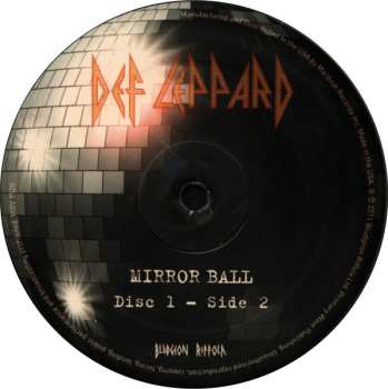 3LP Def Leppard: Mirror Ball - Live & More CLR | LTD