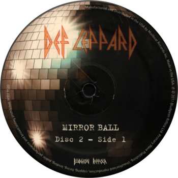 3LP Def Leppard: Mirror Ball - Live & More CLR | LTD