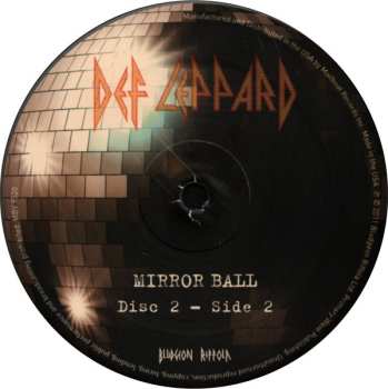 3LP Def Leppard: Mirror Ball - Live & More CLR | LTD
