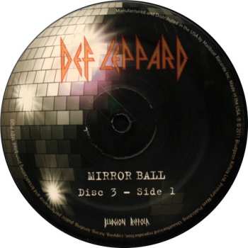 3LP Def Leppard: Mirror Ball - Live & More CLR | LTD