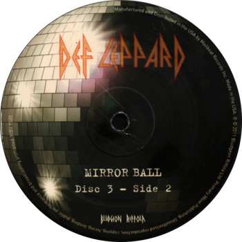 3LP Def Leppard: Mirror Ball - Live & More CLR | LTD