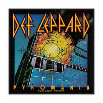 Merch Def Leppard: Felvarró Pyromania 