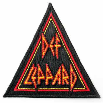 Merch Def Leppard: Felvarró Tri-logo Def Leppard
