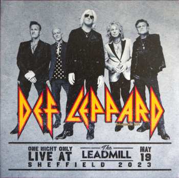 2LP Def Leppard: One Night Only: Live At The Leadmill 2023 CLR