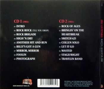 2CD Def Leppard: Seattle, August 03, 1983