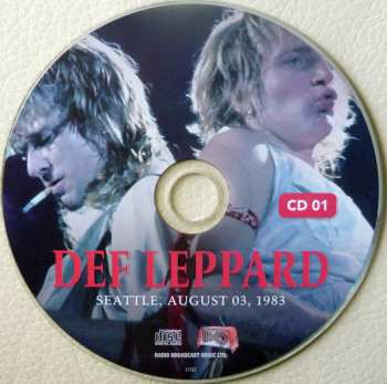 2CD Def Leppard: Seattle, August 03, 1983