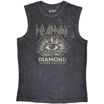 Merch Def Leppard: Tank Póló Diamond Star Halos