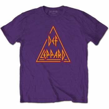 Merch Def Leppard: Póló Classic Triangle Logo Def Leppard 