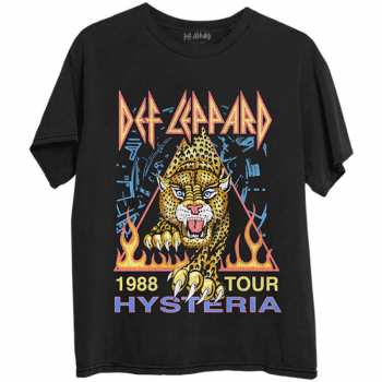 Merch Def Leppard: Tričko Hysteria '88 S