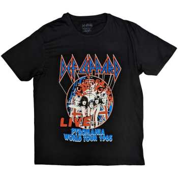 Merch Def Leppard: Póló Pyro World Tour