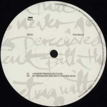 2LP Dego: Too Much
