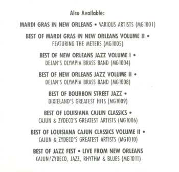 CD Dejan's Olympia Brass Band: New Orleans Dixieland Jazz!
