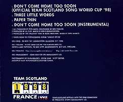CD Del Amitri: Don't Come Home Too Soon
