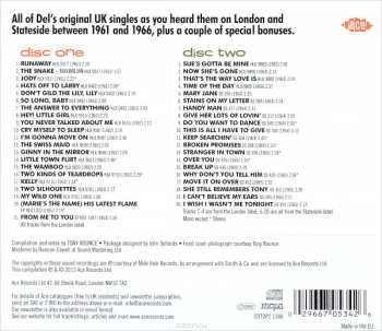 2CD Del Shannon: The Complete UK Singles (And More) 1961-1966