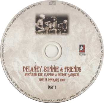 2CD Delaney & Bonnie & Friends: Live In Denmark 1969