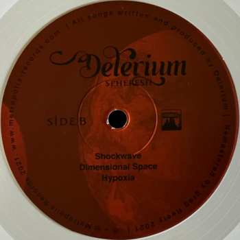 2LP Delerium: Spheres II LTD | CLR