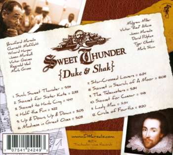 CD Delfeayo Marsalis: Sweet Thunder