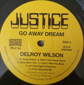 LP Delroy Wilson: Go Away Dream