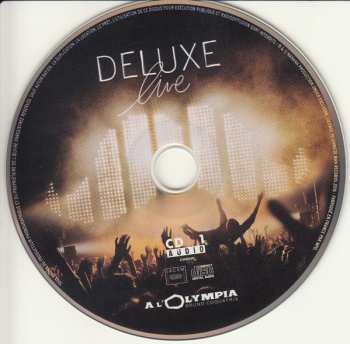 2CD/DVD Deluxe: Live A L'Olympia 