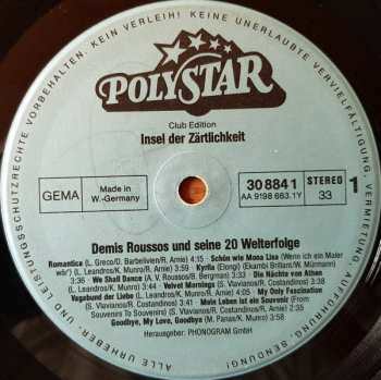 LP Demis Roussos: Insel Der Zärtlichkeit