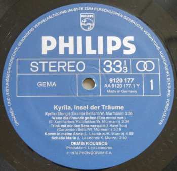 LP Demis Roussos: Kyrila - Insel Der Träume