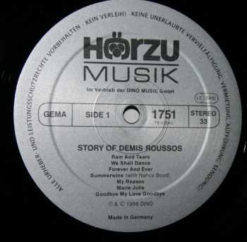 LP Demis Roussos: Story Of Demis Roussos (Träume Unter Südlicher Sonne)