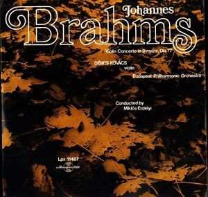 Album Johannes Brahms: Violin Concerto In D Major, Op. 77