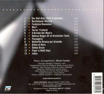 CD Denis Cuniot: Solo Confidentiel Klezmer
