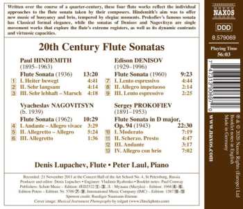 CD Sergei Prokofiev: 20th Century Flute Sonatas