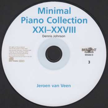 8CD/Dobozkészlet Terry Riley: Minimal Piano Collection Volume XXI-XXVIII