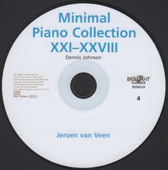 8CD/Dobozkészlet Terry Riley: Minimal Piano Collection Volume XXI-XXVIII