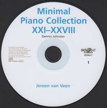 8CD/Dobozkészlet Terry Riley: Minimal Piano Collection Volume XXI-XXVIII