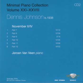 8CD/Dobozkészlet Terry Riley: Minimal Piano Collection Volume XXI-XXVIII