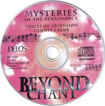 CD Voices Of Ascension: Beyond Chant - Mysteries Of The Renaissance