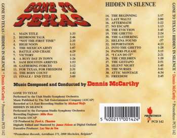 CD Dennis McCarthy: Gone To Texas / Hidden In Silence (Original Soundtracks)