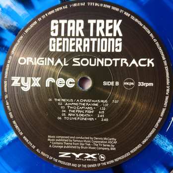LP Dennis McCarthy: Star Trek Generations - Original Motion Picture Soundtrack CLR | LTD