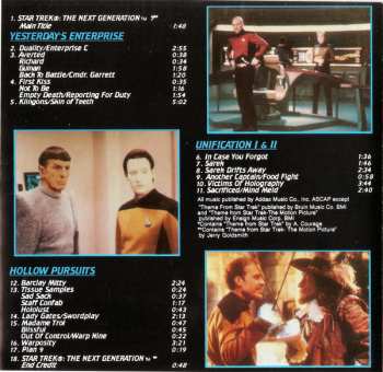 CD Dennis McCarthy: Star Trek: The Next Generation Volume Three (Music From The Original Television Soundtrack)