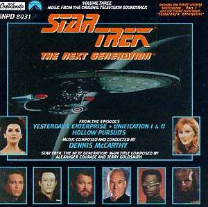 CD Dennis McCarthy: Star Trek: The Next Generation Volume Three (Music From The Original Television Soundtrack)