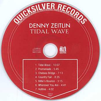 CD Denny Zeitlin: Tidal Wave