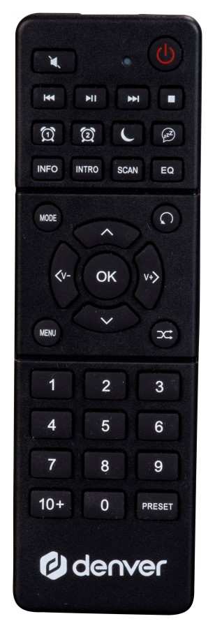 Audiotechnika Denver MDA-525DW Černá