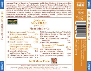 CD Déodat De Séverac: Piano Music Vol. 2