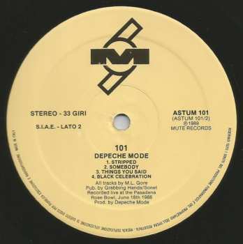 2LP Depeche Mode: 101